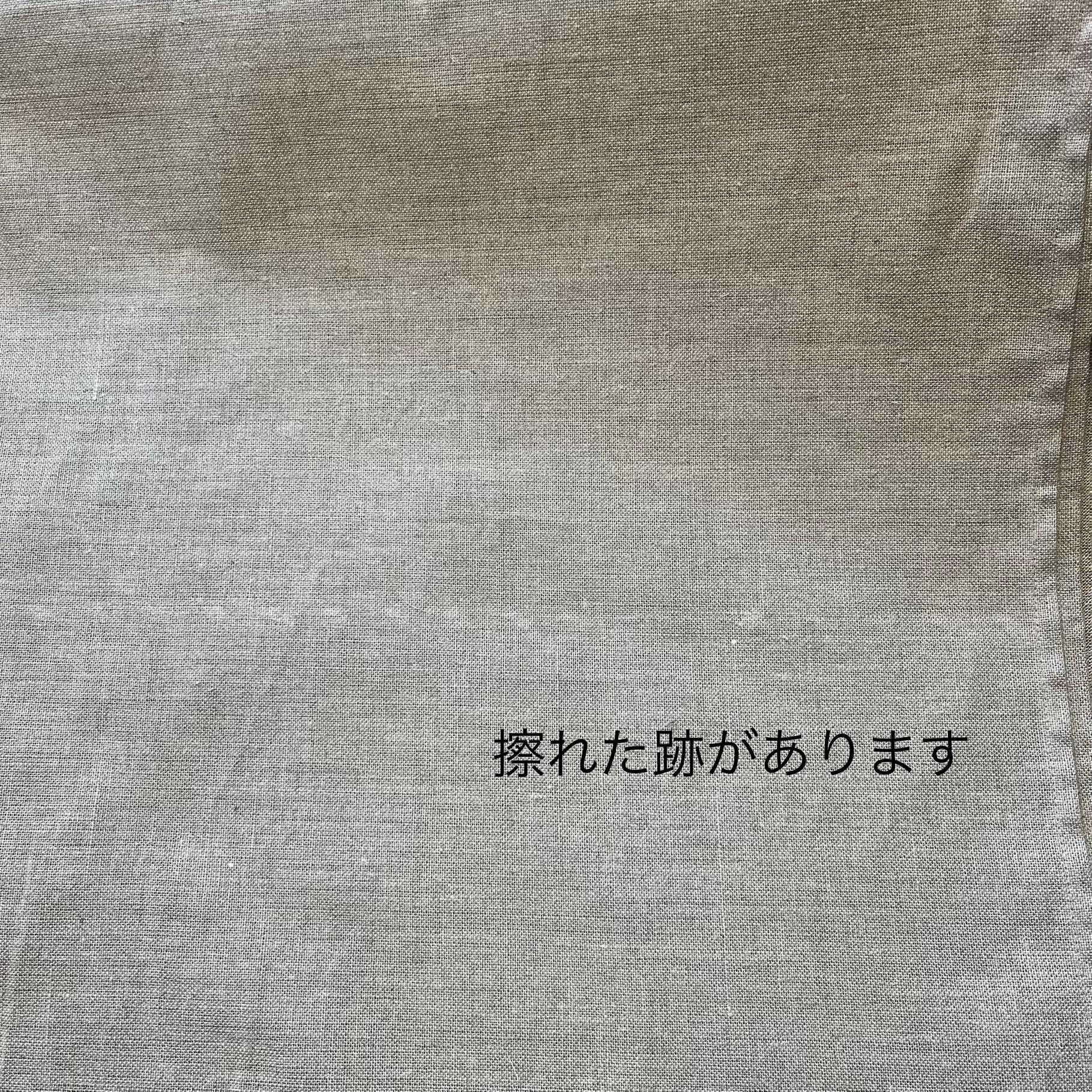 残り1点！【訳あり】遠州織物 リネンフェイスタオル〈75cm×38cm〉リネン100% | 5枚目